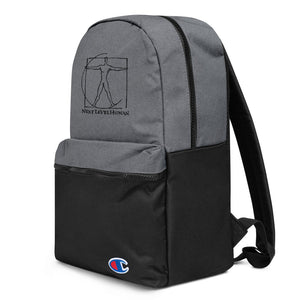 Next Level Human Embroidered Champion Backpack