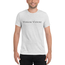 Load image into Gallery viewer, Verum Videre Triblend Short sleeve t-shirt